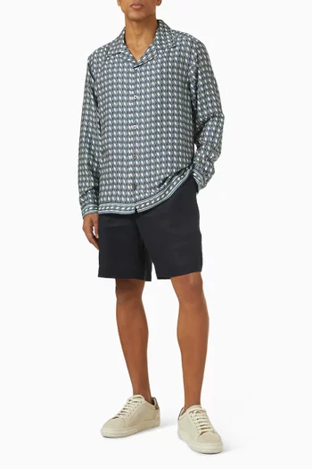 قميص مونيتو بنقشة تينسيل لايوسيل