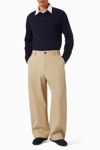 Bosworth Wide-leg Pants in Cotton