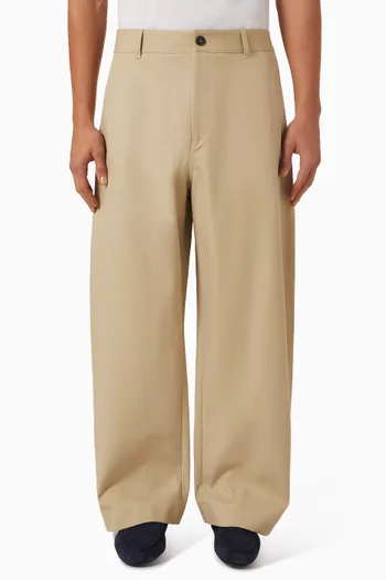 Bosworth Wide-leg Pants in Cotton