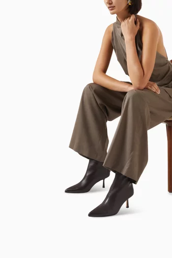 Petra 70 Ankle Boots in Leather