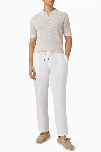 Pull-on Pants in Air Linen