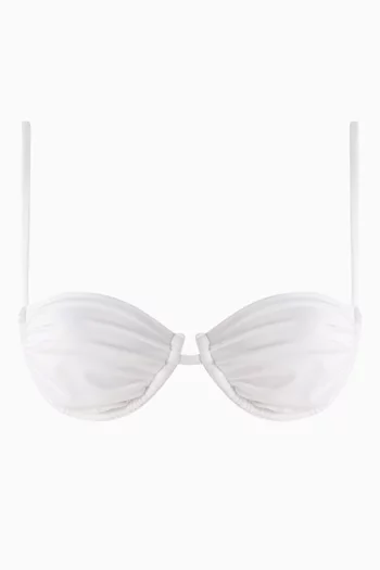 Pisces Ruched Bikini Top