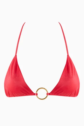 Isle Hoop Halter Bikini Top