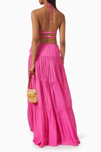 Spice Ruched Top in Viscose
