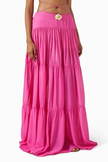 Song Orchid Skirt in Viscose
