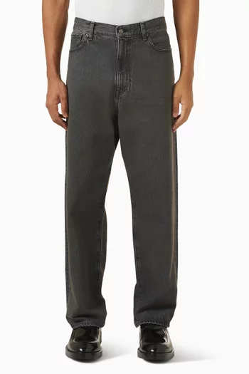 بنطال جينز مطرز دينم