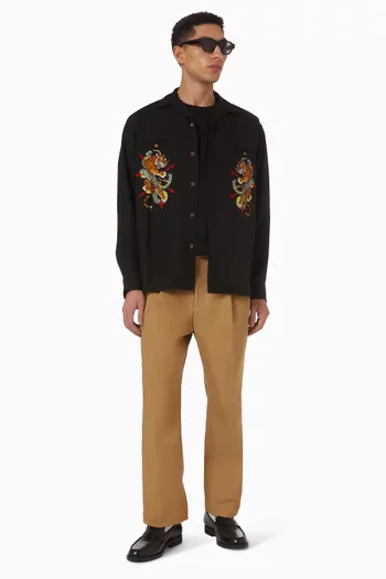 Tim Lehi Washed T-shirt in Cotton