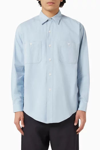 Work Shirt in Cotton Blend