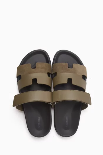 Chypre Sandals in Toundra Leather, EU 41