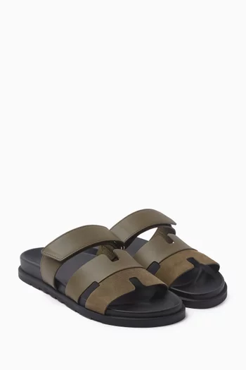 Chypre Sandals in Toundra Leather, EU 41