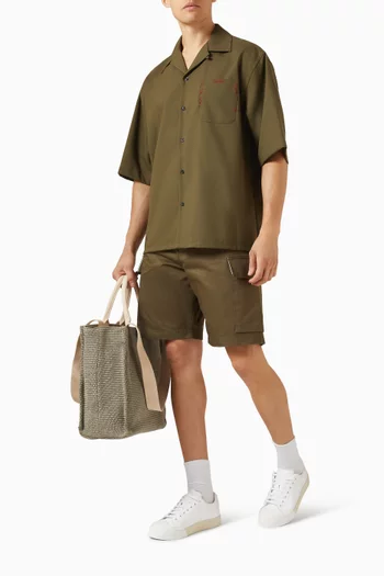 قميص بولينغ صوف بكر