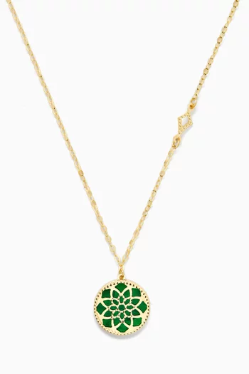 Amelia Madinah Pearl Necklace in 18kt Gold