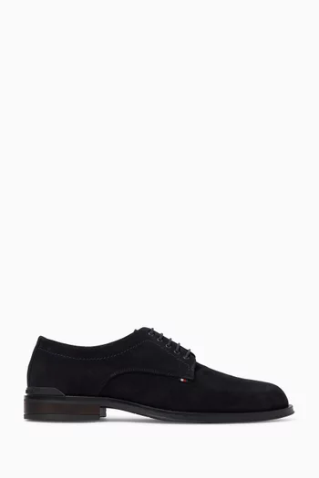 Derby Shoes in Suede