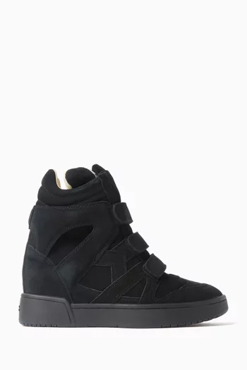 Im3 Wedge Sneakers in Suede
