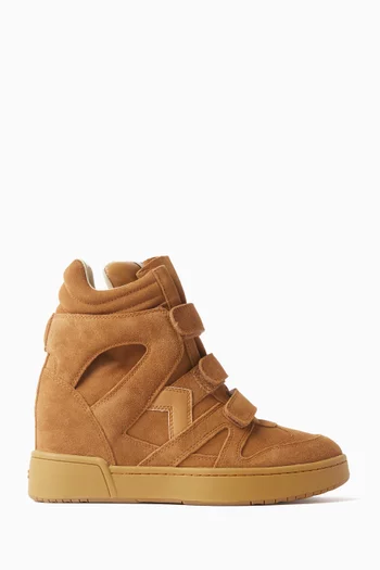 Im3 Wedge Sneakers in Suede