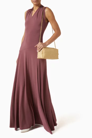 Trousse Shoulder Bag in Woven Leather