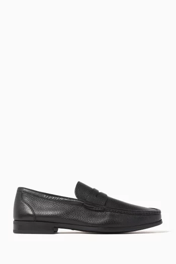Gentry Soft Penny Loafers in Leather