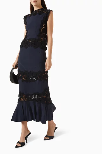 تنورة مادلين منسوجة