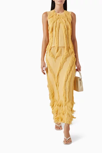 تنورة أستريد منسوجة