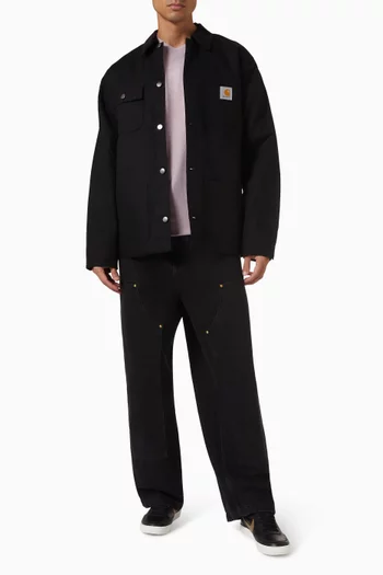 بنطال ناش بطبقة إضافية على الركبتين دينم