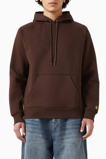 Chase Drawstring Hoodie in Cotton-blend