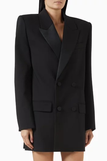 Orchid Oversized Blazer in Wool