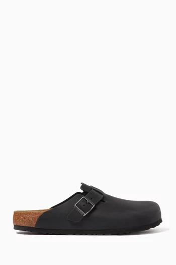 Boston Sandals in Oiled Leather