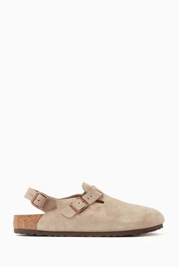 Tokio Clogs in Suede