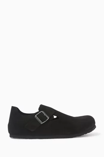 London Clogs in Suede