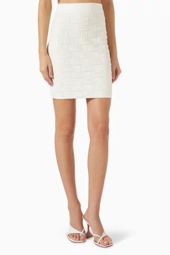 Ash Mini Skirt in Knit