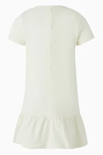 Crossbody Bag-print Dress in Cotton