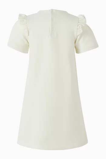 Crossbody Bag-print Dress in Cotton