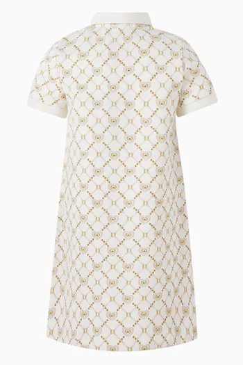 All-over Print Midi Dress