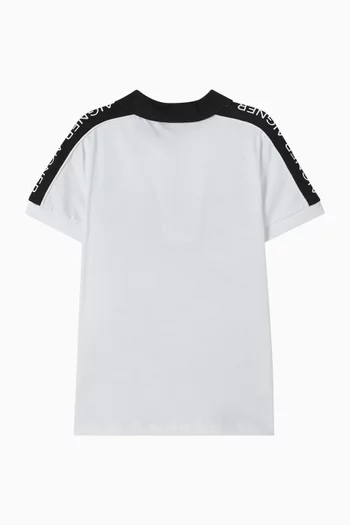 Logo Print Polo Shirt