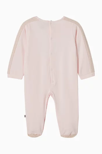 بيجاما قطن بشعار الماركة