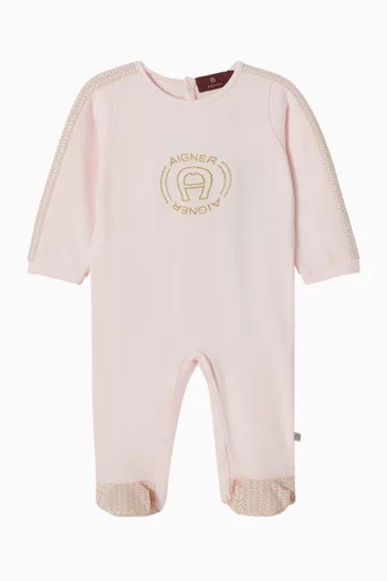 بيجاما قطن بشعار الماركة