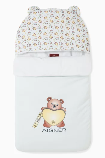 Teddy Baby Nest in Pima Cotton