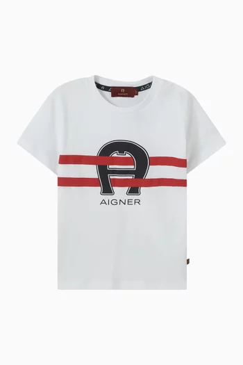 Logo T-shirt in Cotton