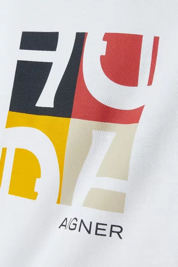 Logo-print T-shirt in Cotton-jersey