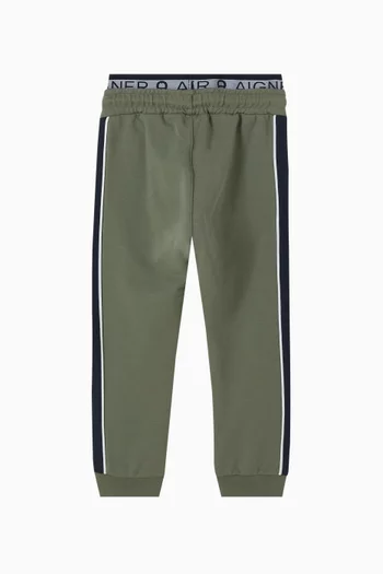 Logo Sweatpants in Cotton