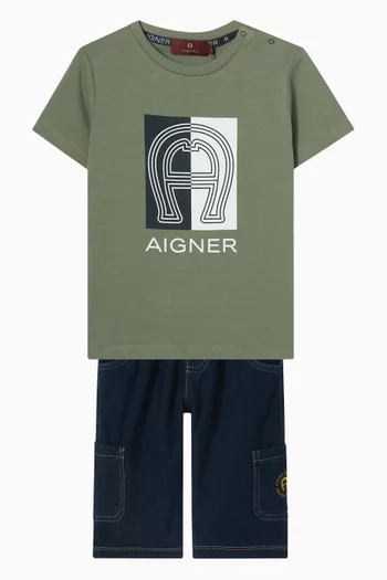 Logo T-Shirt in Cotton