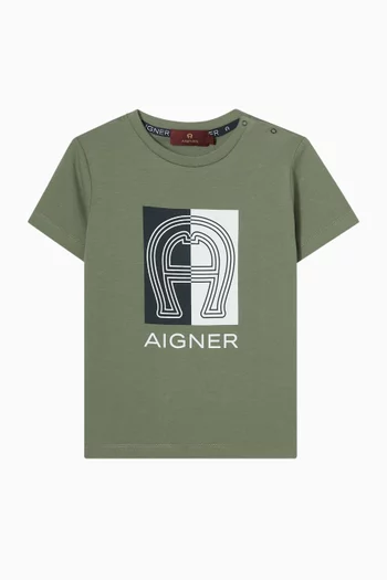 Logo T-Shirt in Cotton