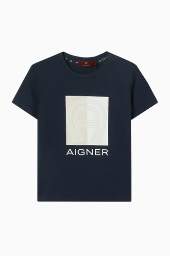 Logo Graphic T-shirt in Cotton