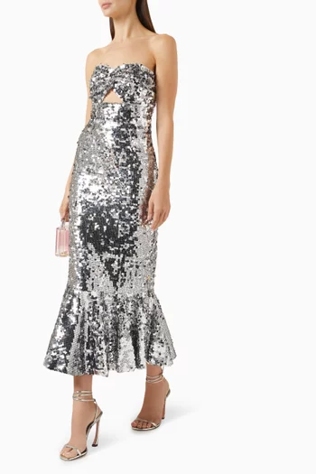 Sequin Dreams Midi Dress