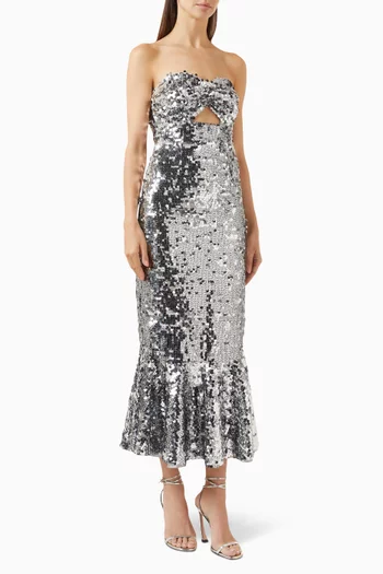 Sequin Dreams Midi Dress