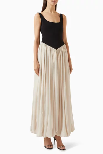 Starlight Dress in Lycra & Chiffon