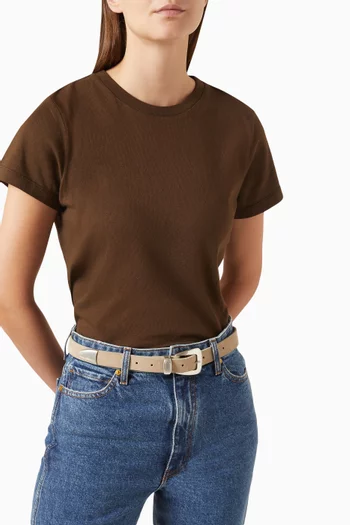 Tetra Belt in Suede
