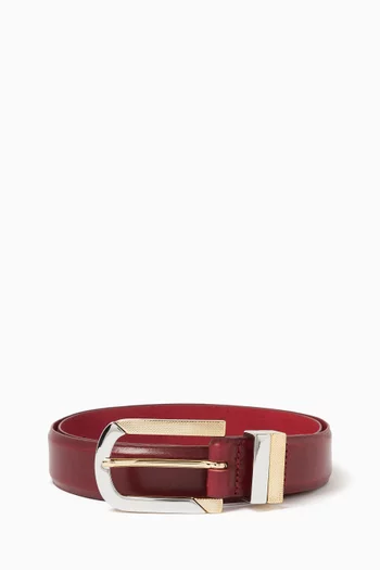 Erin Belt in Leather