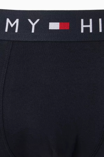 TH Original Logo Trunks in Stretch Cotton, Set of 3