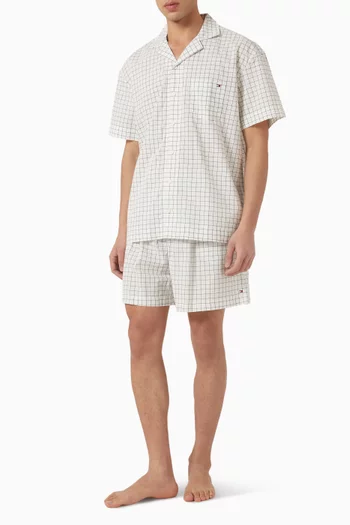 Woven PJ Set in Cotton